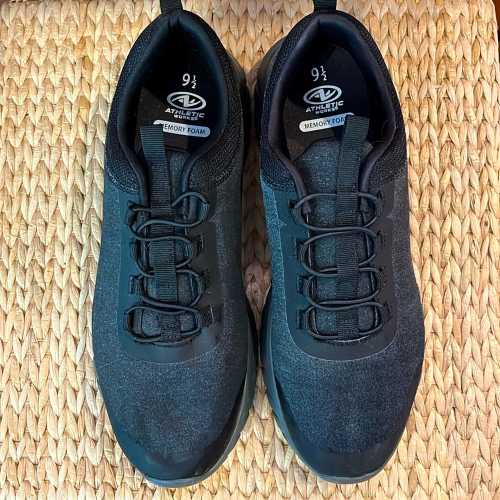 Athletic Works Memory Foam No Tie Shoes